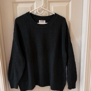 Old Navy Textured Crewneck Sweater - Dark Green